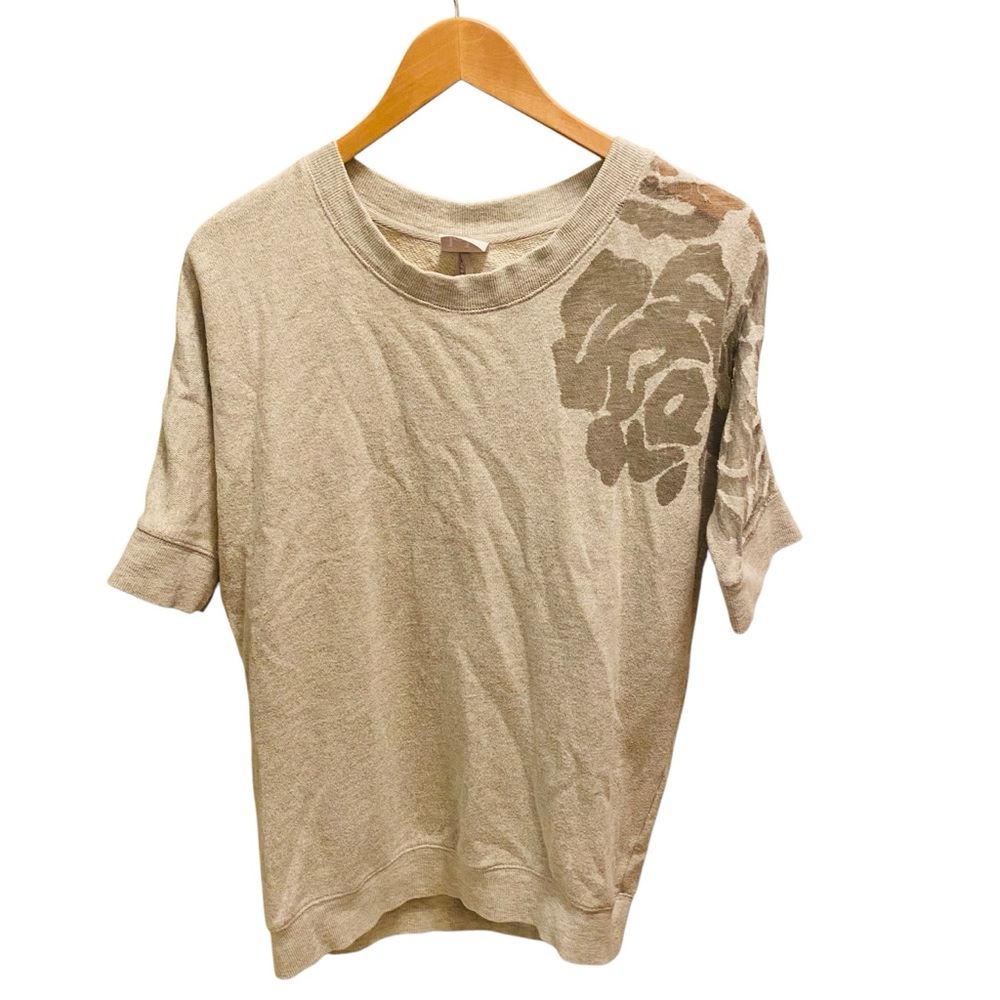 ⭐️ LOLA Gray Short Sleeved Sweatshirt Rose Pullover